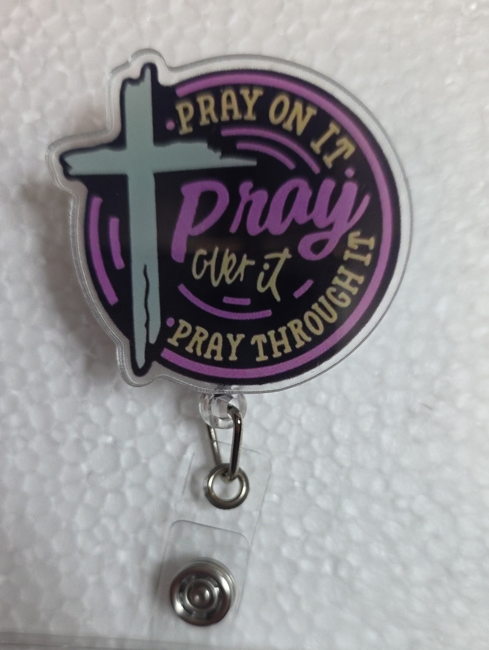 Pray On It Badge Reel